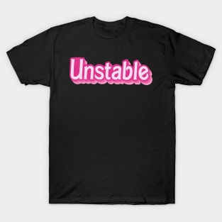 Unstable Barbie Pink Gradient T-Shirt